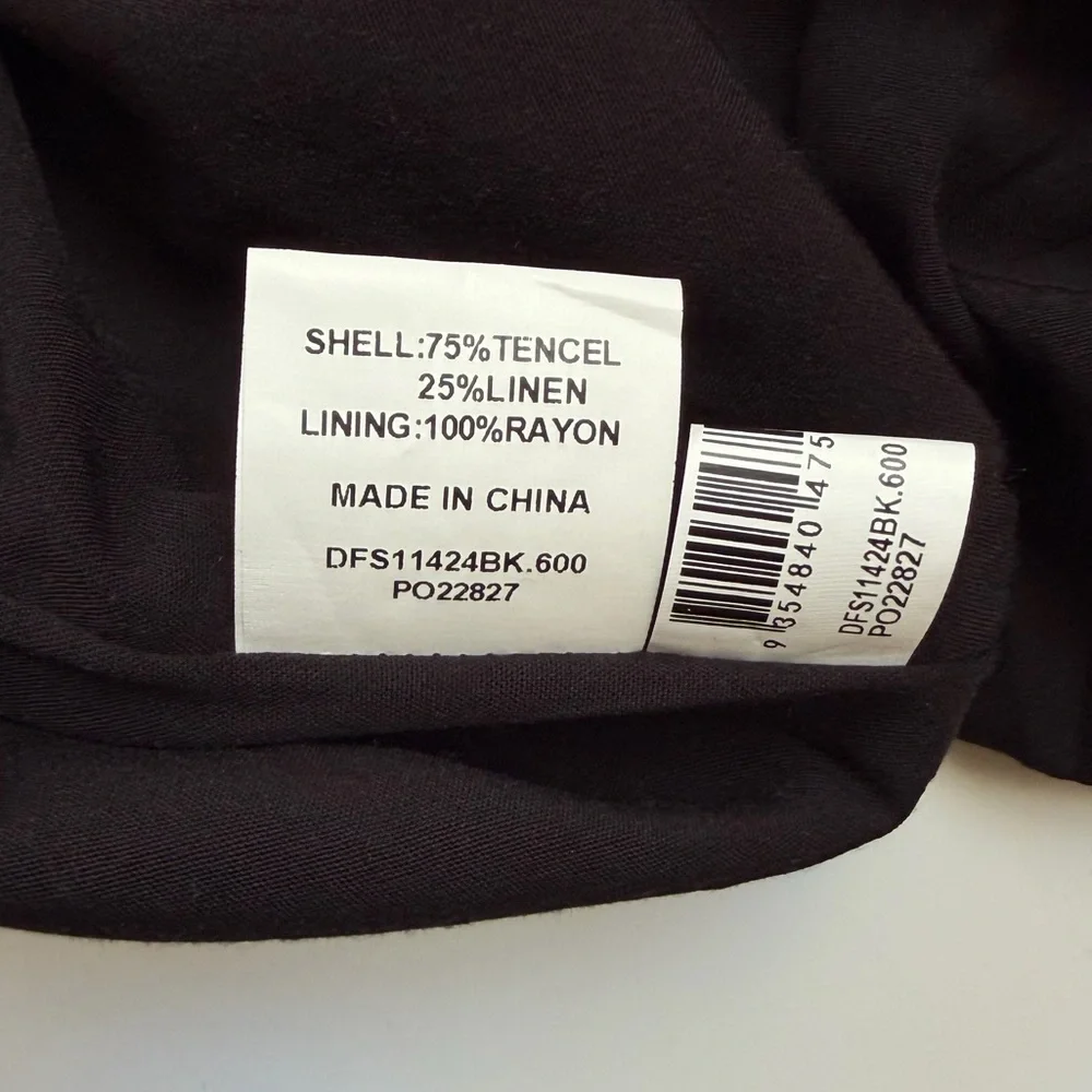 NWT DISSH Kai Strapless Midi Tube Dress Black Column Size 6 - Picture 9 of 15